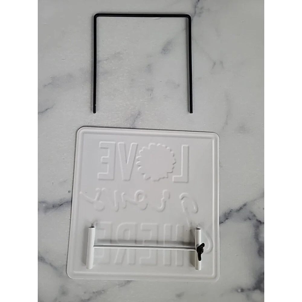 Love Grows Here Metal Garden Sign - Picture 3 of 10